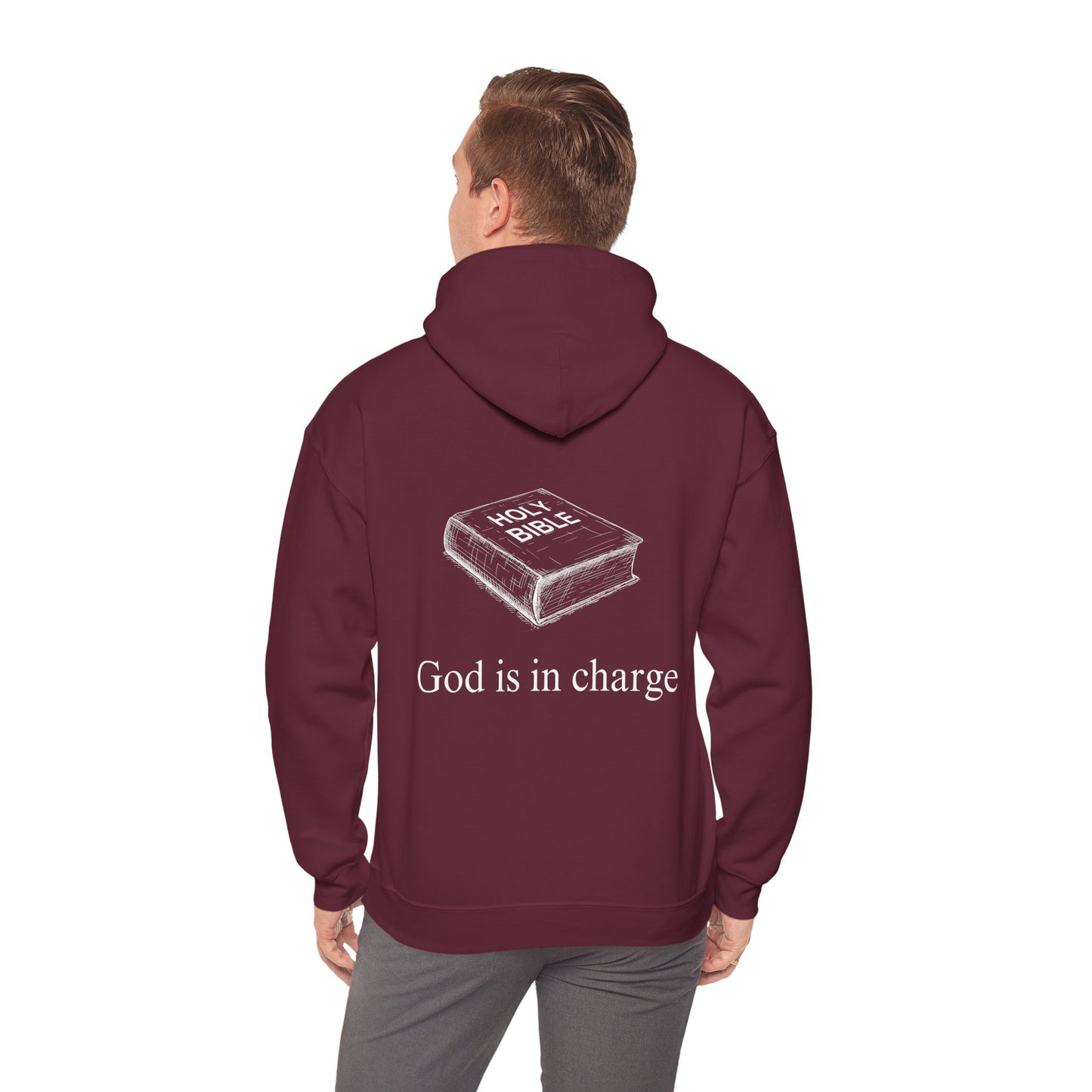 God is in Charge Unisex Hoodie