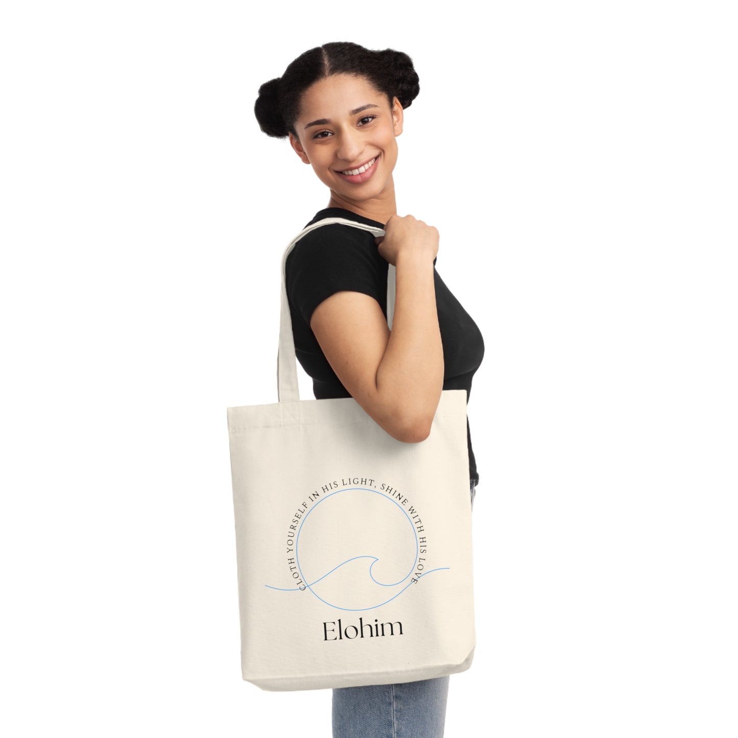 Elohim Woven Tote Bag