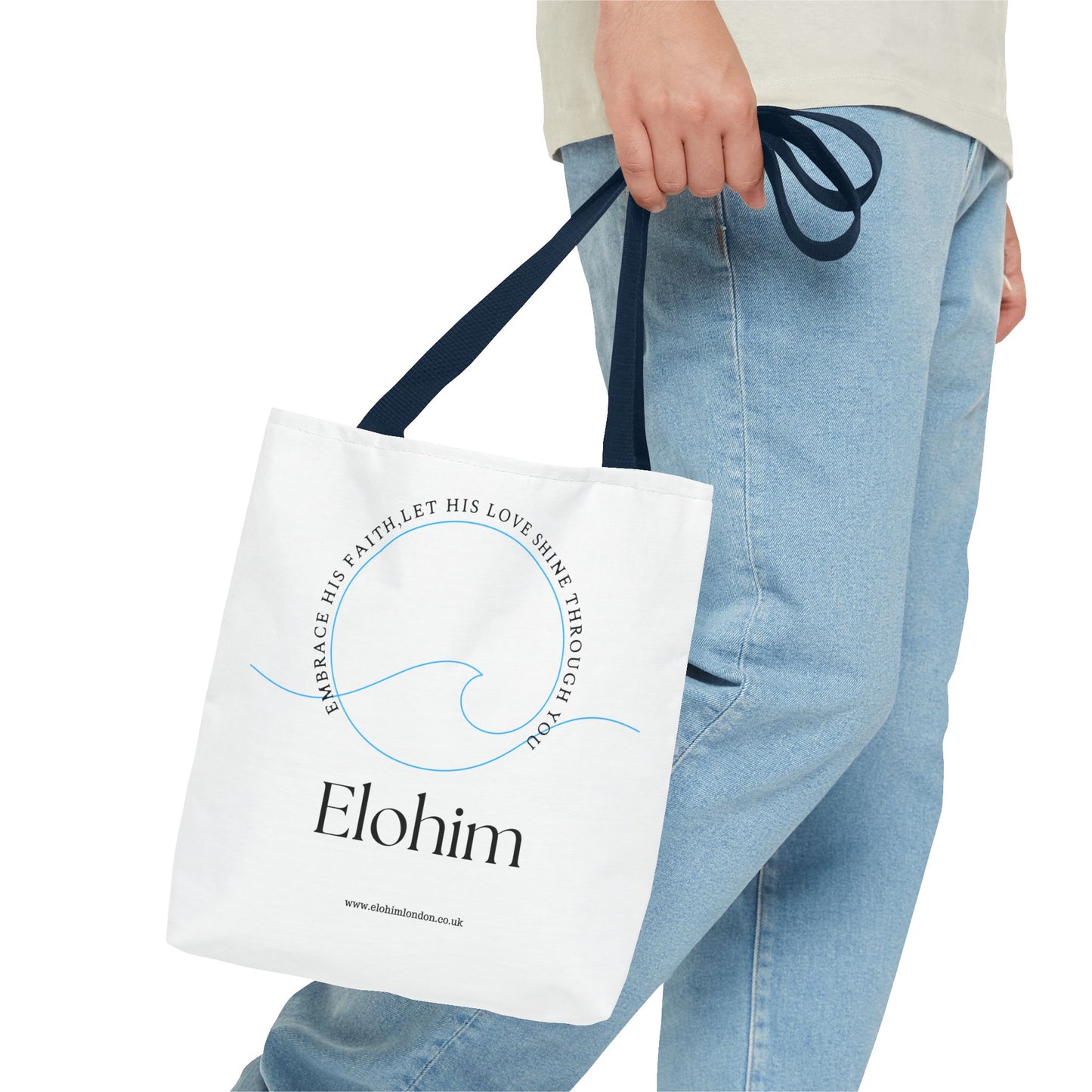 Elohim Tote bag - 100% high-quality polyester