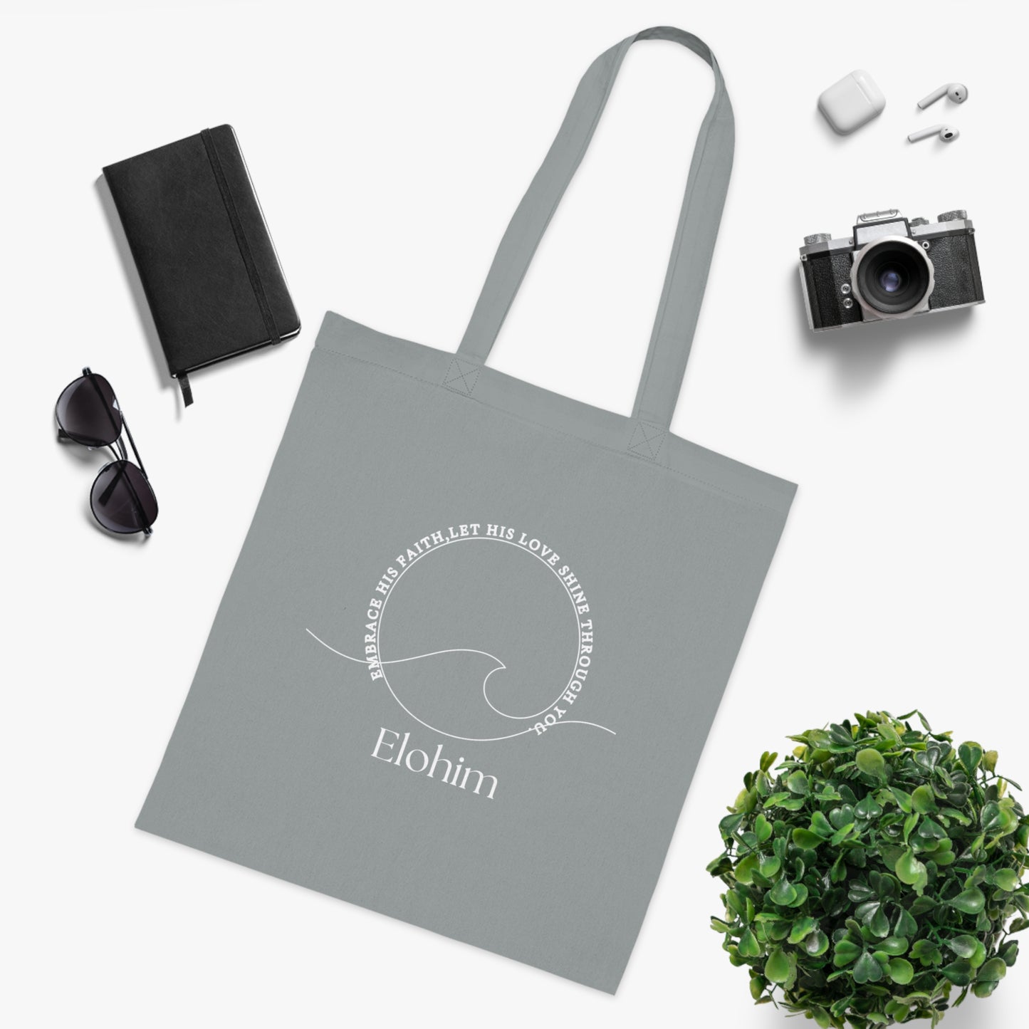 Elohim Cotton Tote Bag