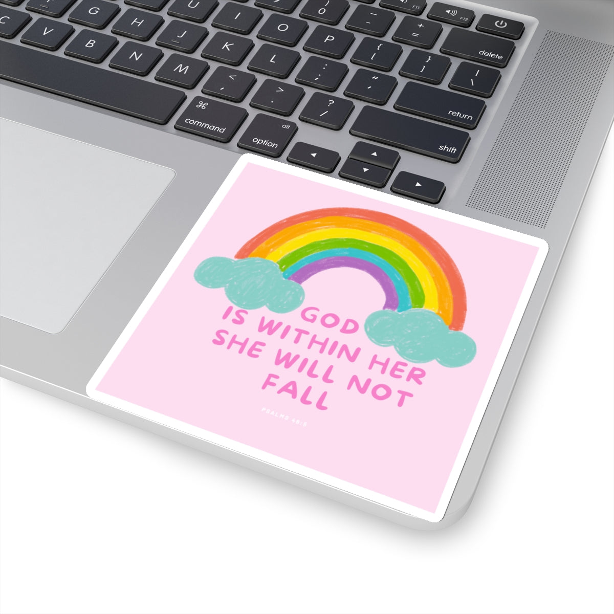 Stickers | 'God is Within Her, She Will Not Fall'